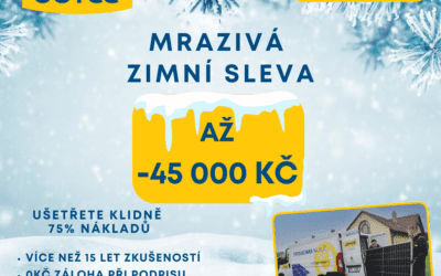Pořiďte Si Fotovoltaiku Výhodně Se Zimní Slevou